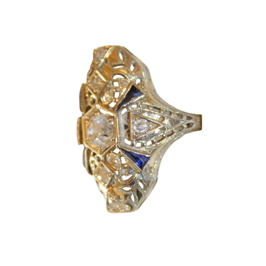 Mine Cut Vintage Ring