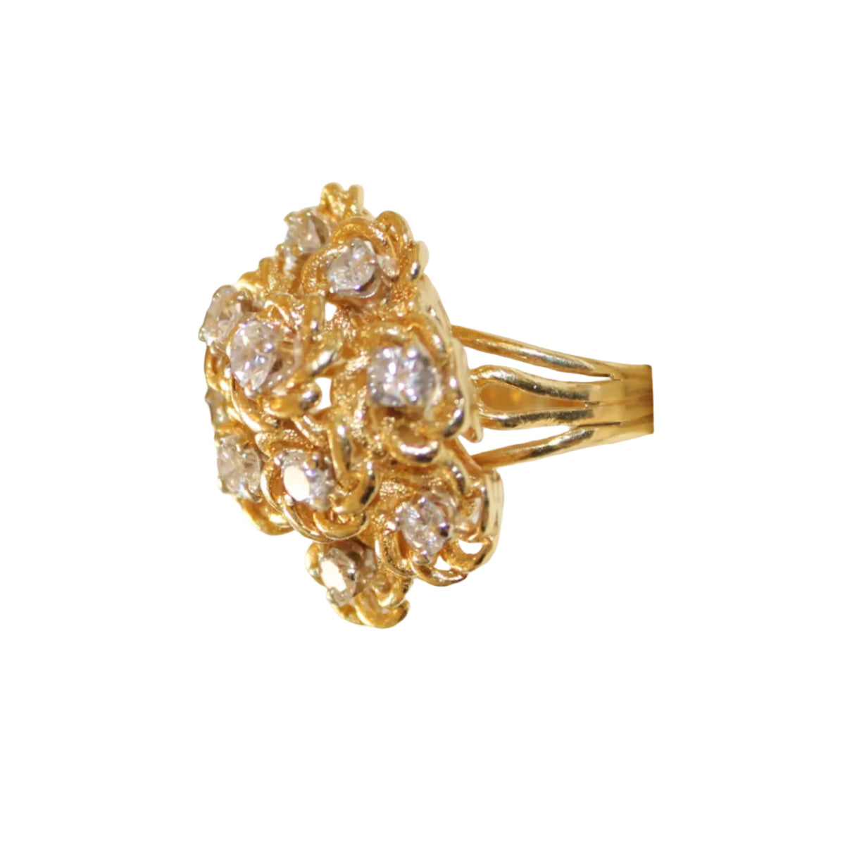 Gold Wrapped Dinner Ring