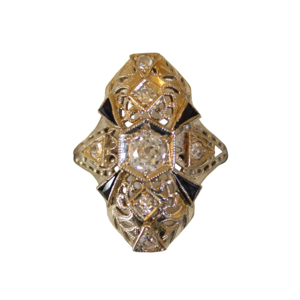 Mine Cut Vintage Ring