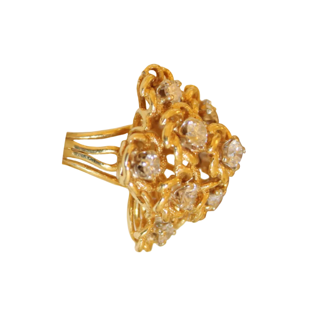 Gold Wrapped Dinner Ring
