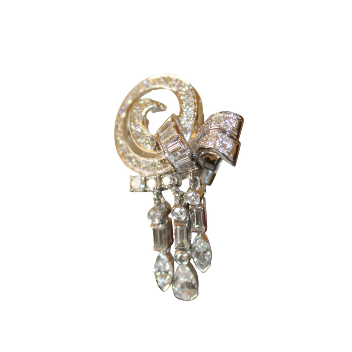Diamond Cocktail Earrings