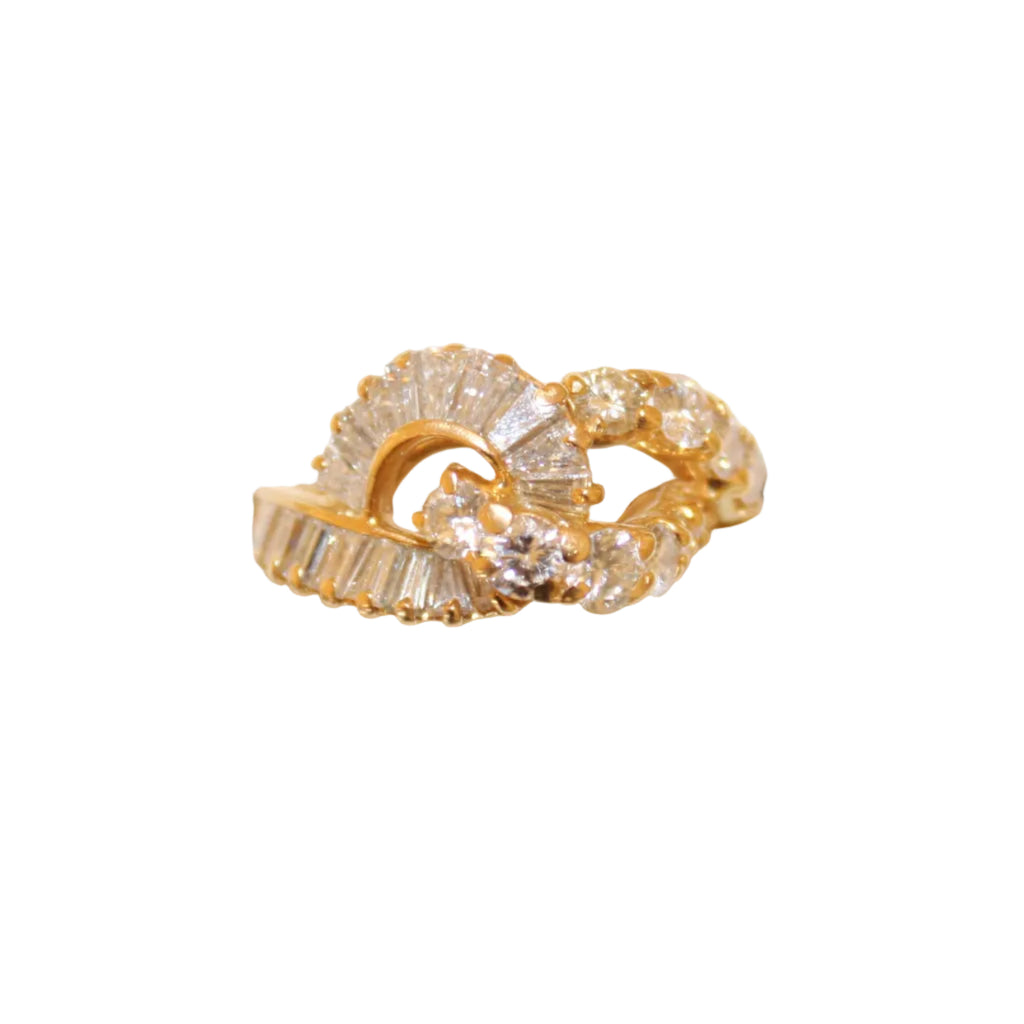 18k Gold Diamond Ring