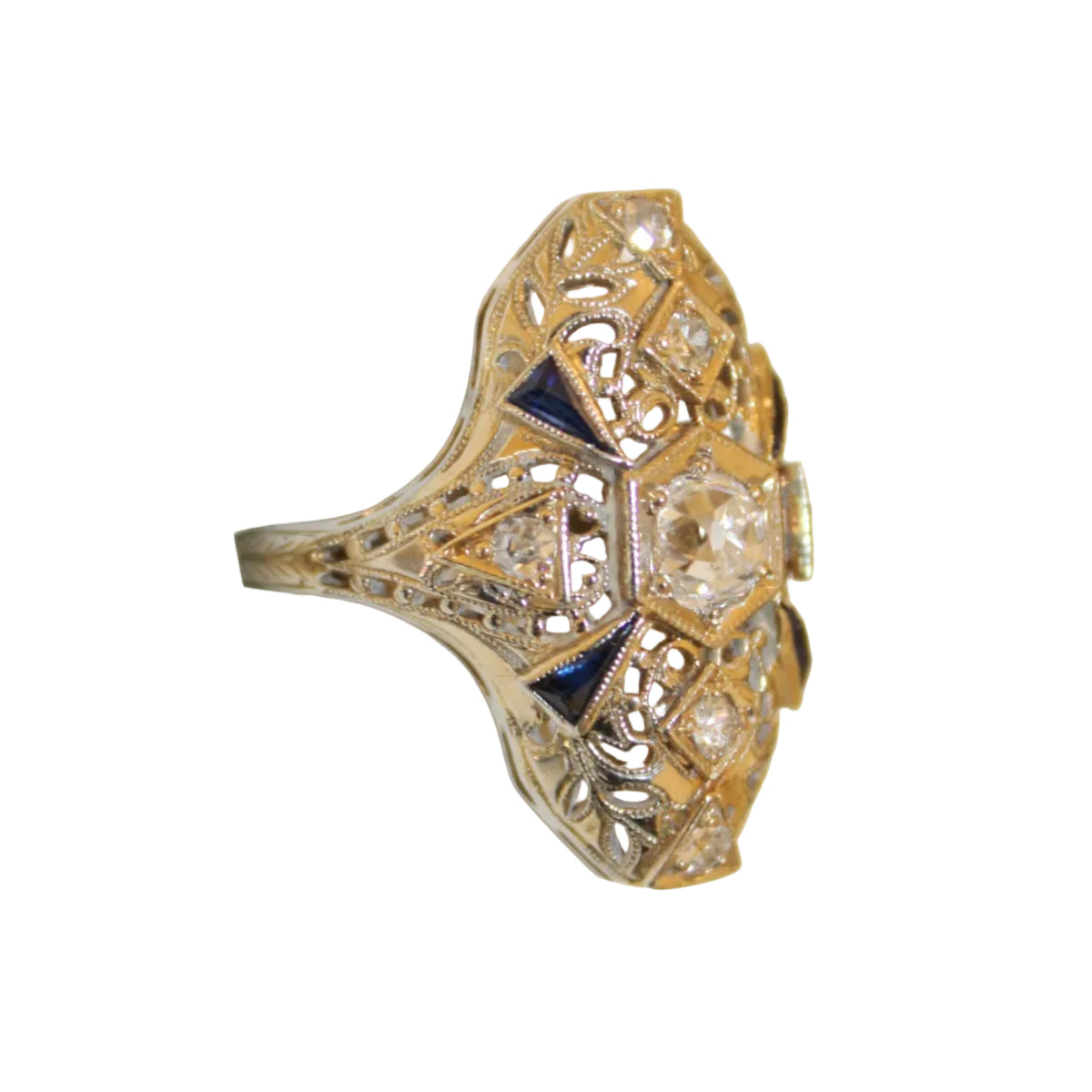 Mine Cut Vintage Ring