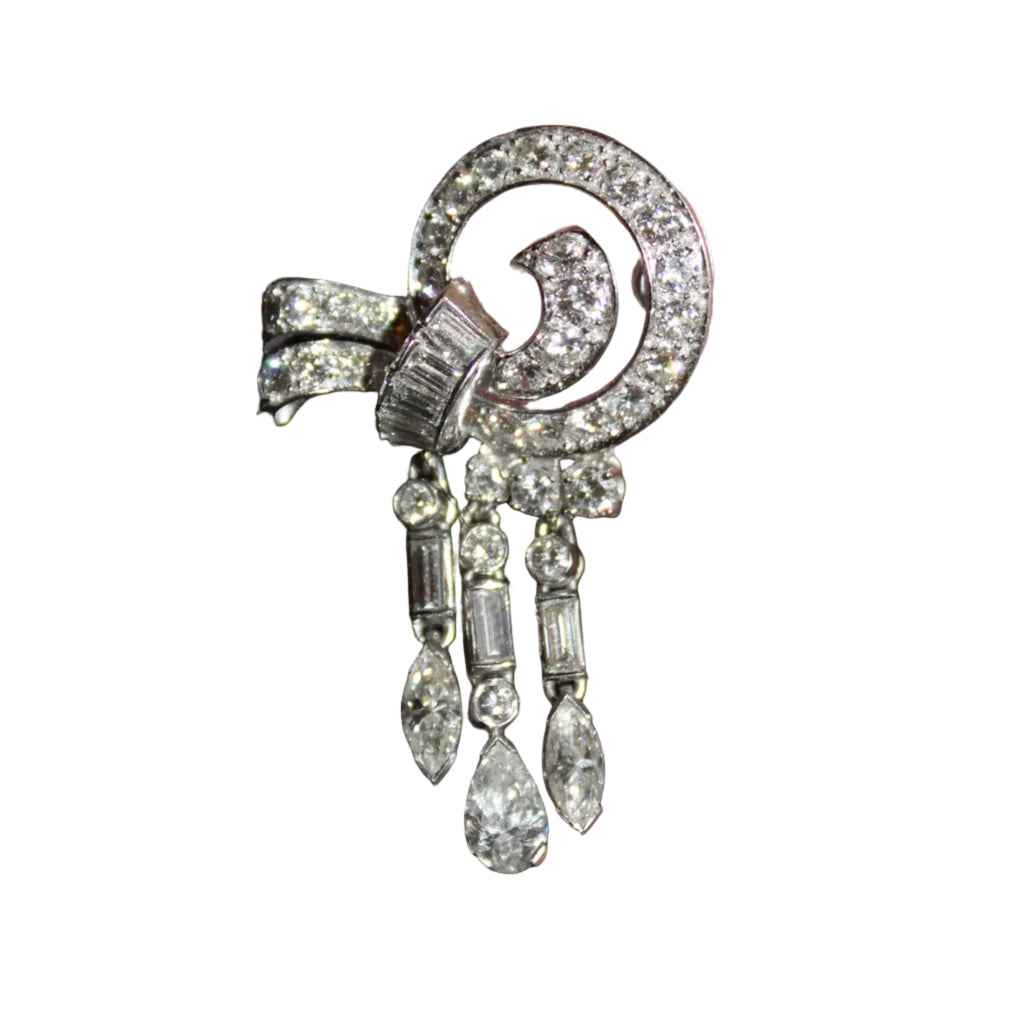 Diamond Cocktail Earrings