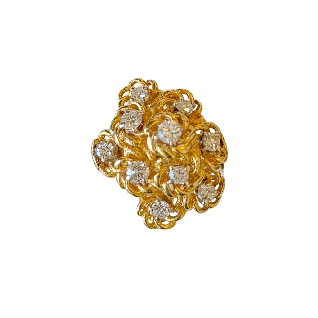 Gold Wrapped Dinner Ring